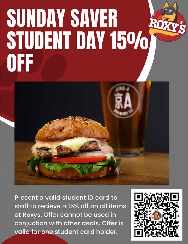 Roxy' s Burger Bar Haikou Student Saver