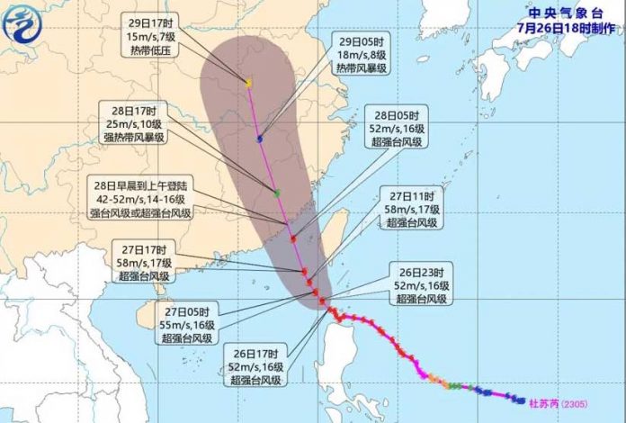 Typhoon-Dusuri-predicted-path