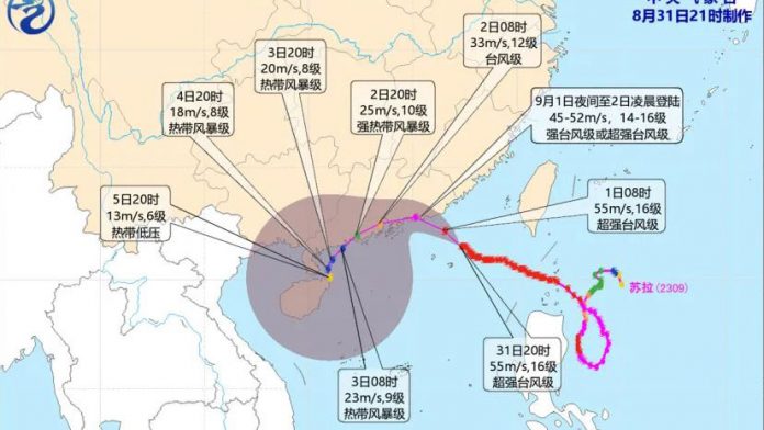 Typhoon Saola Update: Hainan Island Braces for Approaching Storm