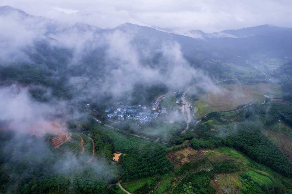 Maoyang Town, Wuzhishan City, the Yahu Terraced Fields (5)