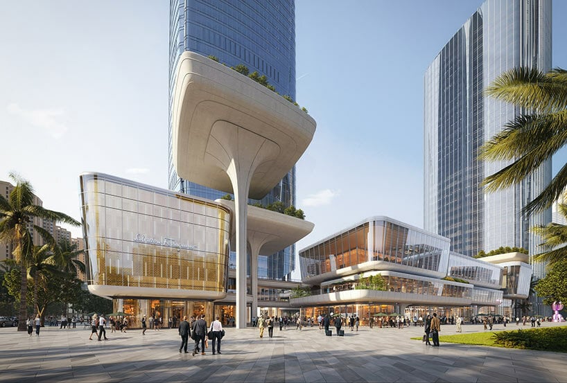 Open courtyards and interconnected circulation networks facilitate easy access to all spaces within the complex