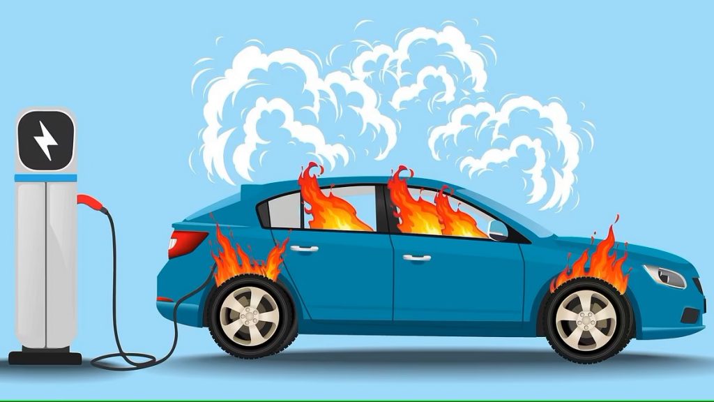 Here's why EV blazes are harder to put out