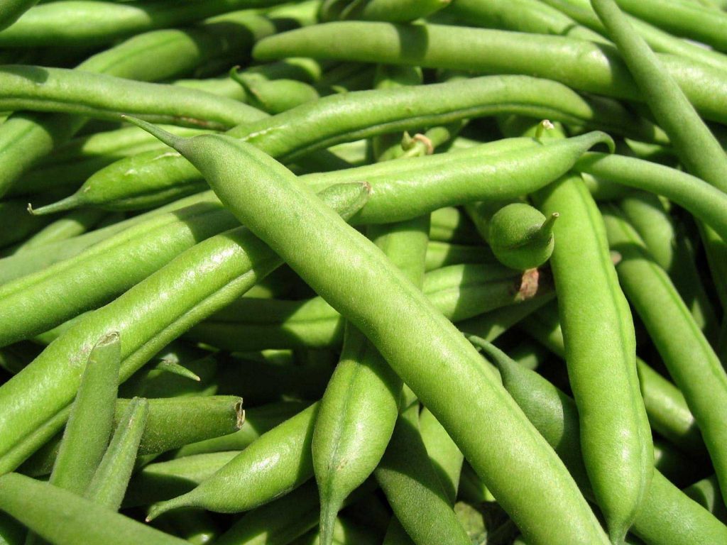 Green beans are also known as string beans, snap beans or French beans
