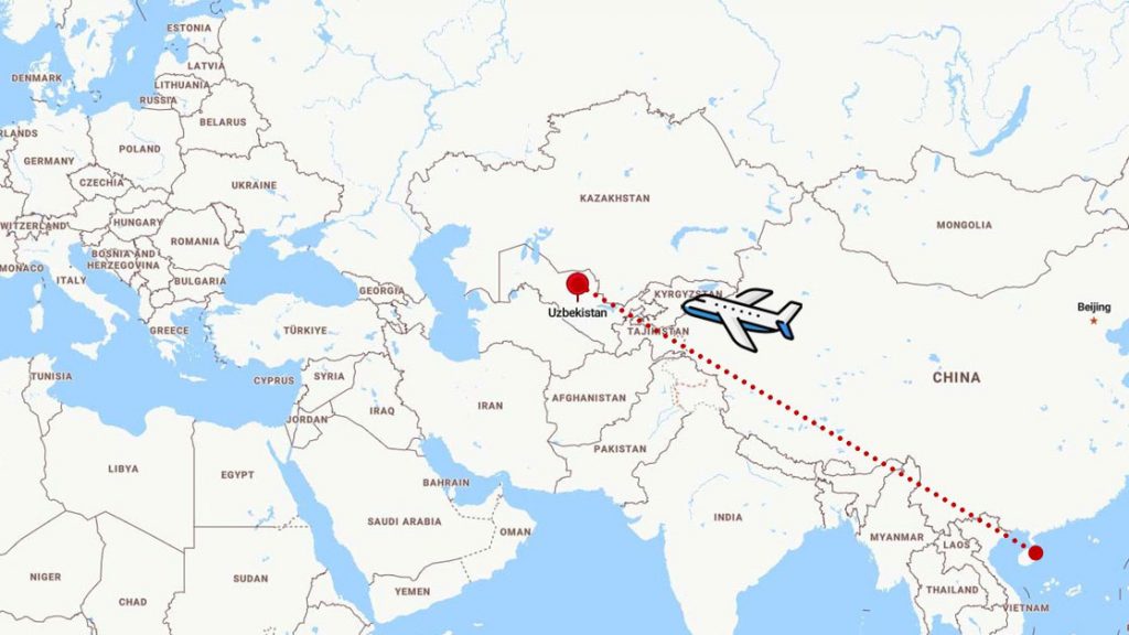 Weekly-flights-set-to-launch-from-Uzbekistan-to-Hainan