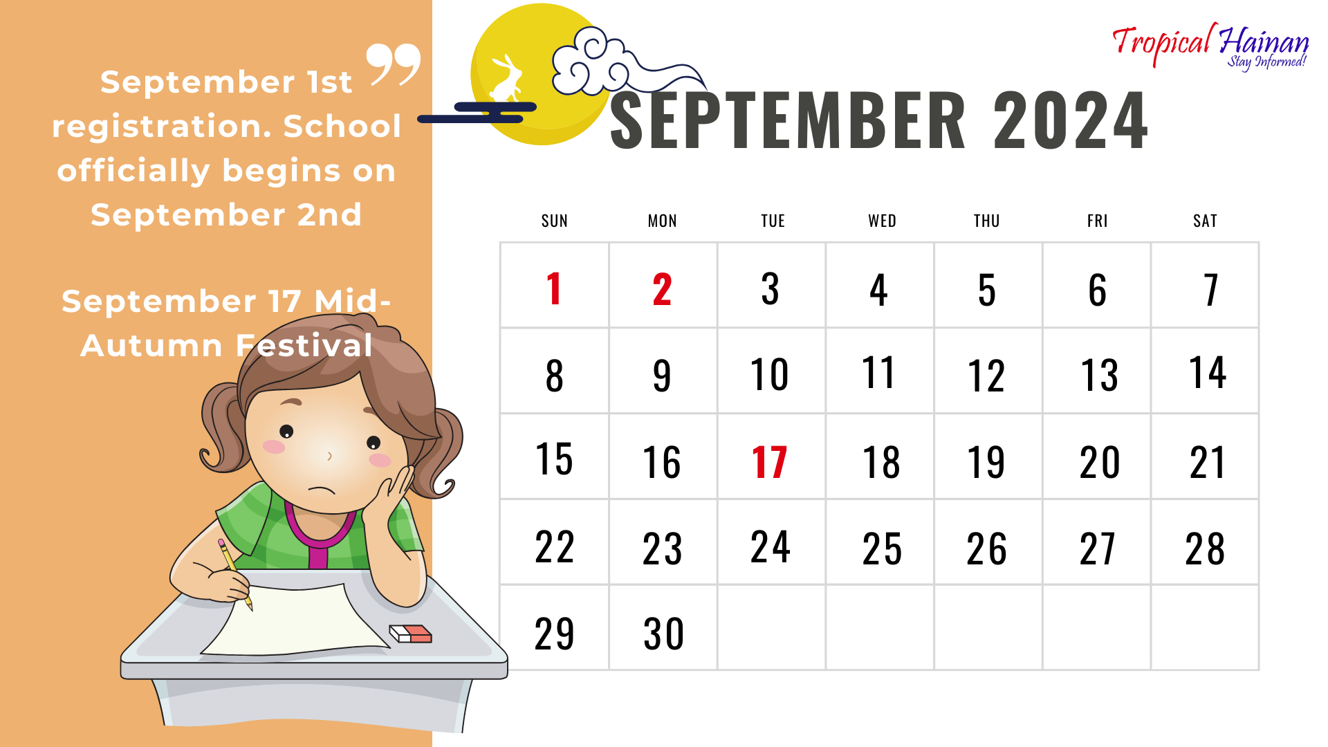 Hainan's Latest School Calendar and Vacation Schedule for 20242025!