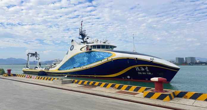World’s First Intelligent Unmanned Mother Ship Zhuhaiyun Completes Mission, Docks at Sanya Nanshan Port