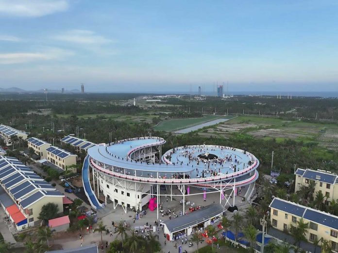 Wenchang Yaoguang Rocket Launch Viewing Platform completed