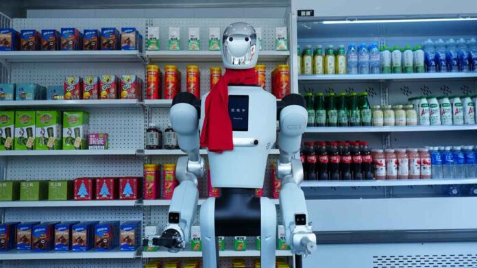 Robot-Run Store Powered by Embodied AI Opens in Shanghai