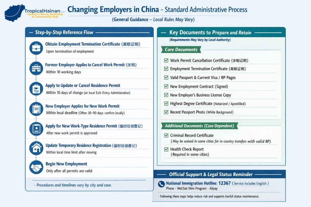 Changing Jobs in China Without Losing Your Legal Status