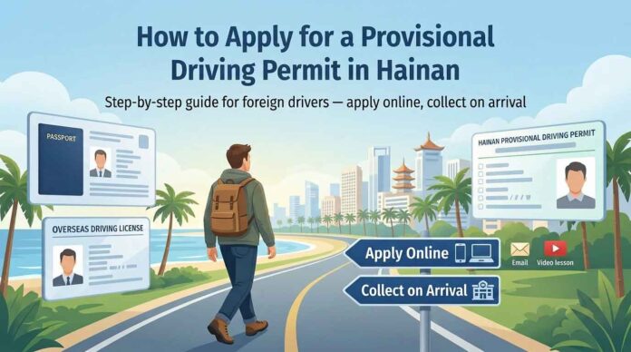How to Apply Online for a Provisional Driving Permit in Hainan as a Foreign National
