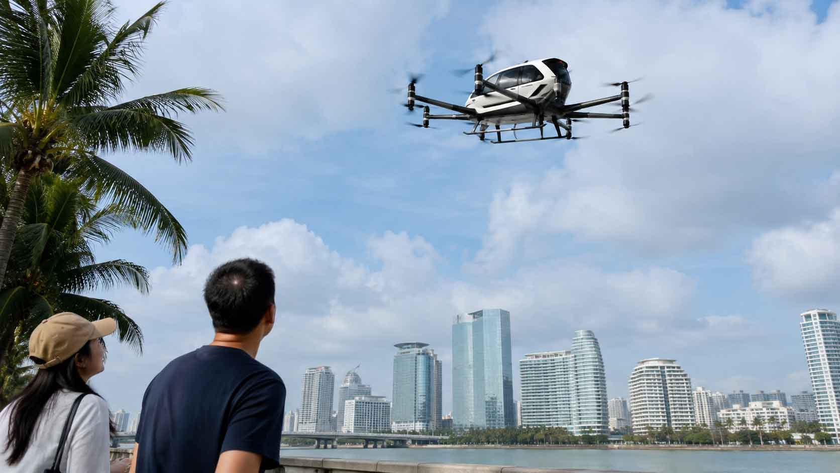 Hainan is planning a new low-altitude transport layer above its roads, from cargo drones (3)