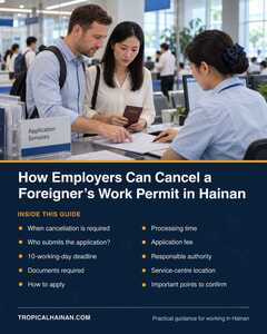 How Employers Can Cancel a Foreigner’s Work Permit in Hainan How Employers Can Cancel a Foreigner’s Work Permit in Hainan
