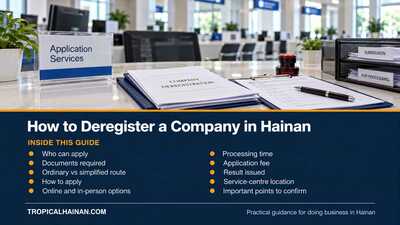 How to Deregister a Company in Hainan