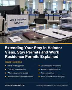 Extending Your Stay in Hainan Visas, Stay Permits and Work Residence Permits Guide